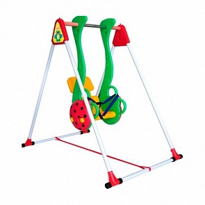 Качели - Божья коровка, с ремнями безопасности (Ching-Ching, SW-03)